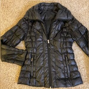 GIII ~ CALVIN KLEIN Black Puffer Jacket